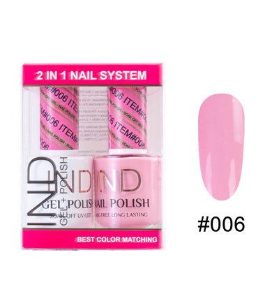 Bộ Gel Sơn Móng Tay IND & Sơn Mài Phối Màu - #06
