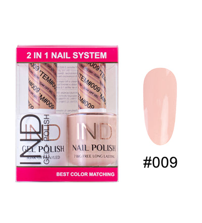 Bộ Gel Sơn Móng Tay IND & Sơn Mài Phối Màu - #09