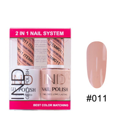 Bộ Gel Sơn Móng Tay IND & Sơn Mài Phối Màu - #11
