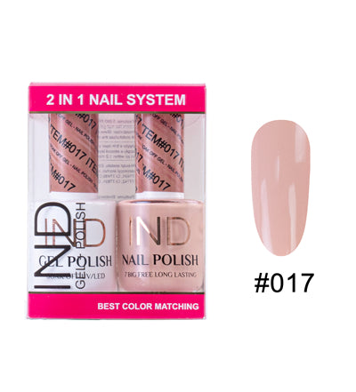 Bộ Gel Sơn Móng Tay IND & Sơn Mài Phối Màu - #17