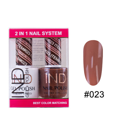 Bộ Gel Sơn Móng Tay IND & Sơn Mài Phối Màu - #23