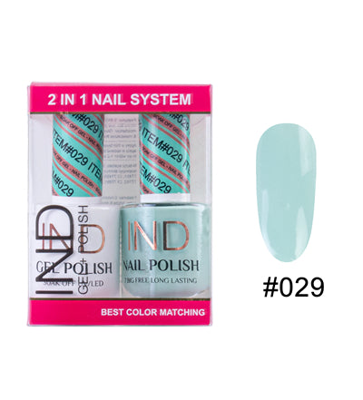 Bộ Gel Sơn Móng Tay IND & Sơn Mài Phối Màu - #29