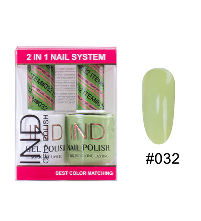 Bộ Gel Sơn Móng Tay IND & Sơn Mài Phối Màu - #32