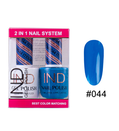 Bộ Gel Sơn Móng Tay IND & Sơn Mài Phối Màu - #44