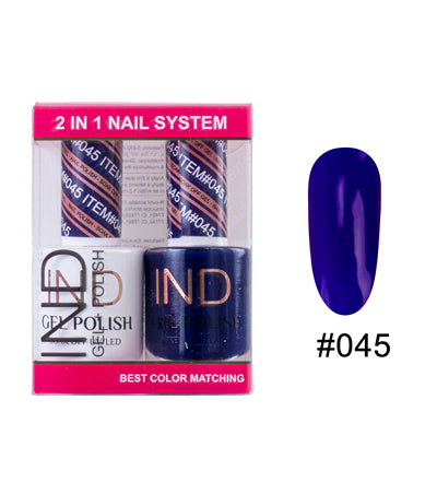 Bộ Gel Sơn Móng Tay IND & Sơn Mài Phối Màu - #45