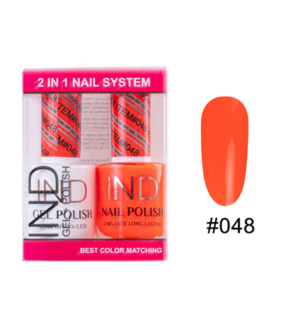 Bộ Gel Sơn Móng Tay IND & Sơn Mài Phối Màu - #48