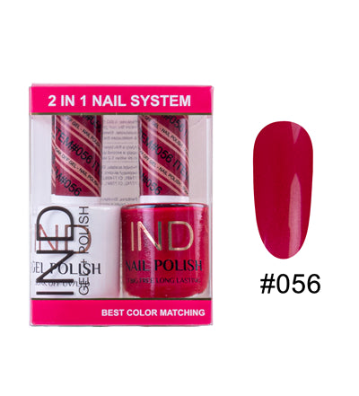 Bộ Gel Sơn Móng Tay IND & Sơn Mài Phối Màu - #56