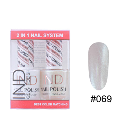 Bộ Gel Sơn Móng Tay IND & Sơn Mài Phối Màu - #69