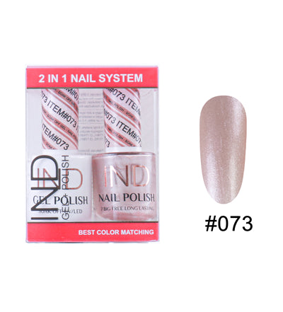 Bộ Gel Sơn Móng Tay IND & Sơn Mài Phối Màu - #73
