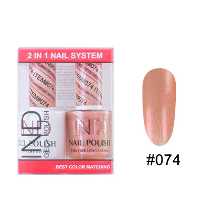 Bộ Gel Sơn Móng Tay IND & Sơn Mài Phối Màu - #74