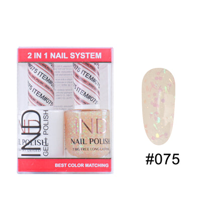 Bộ Gel Sơn Móng Tay IND & Sơn Mài Phối Màu - #75