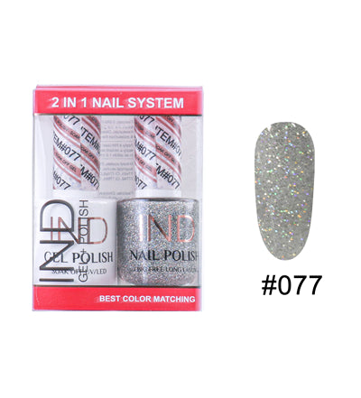 Bộ Gel Sơn Móng Tay IND & Sơn Mài Phối Màu - #77