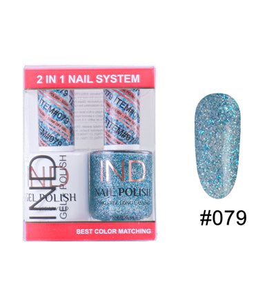Bộ Gel Sơn Móng Tay IND & Sơn Mài Phối Màu - #79
