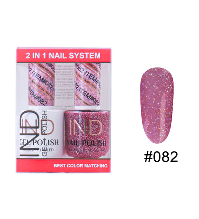 Bộ Gel Sơn Móng Tay IND & Sơn Mài Phối Màu - #82