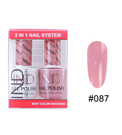 Bộ Gel Sơn Móng Tay IND & Sơn Mài Phối Màu - #87