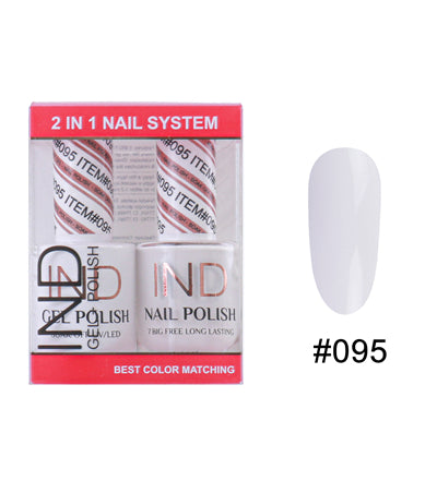 Bộ Gel Sơn Móng Tay IND & Sơn Mài Phối Màu - #95