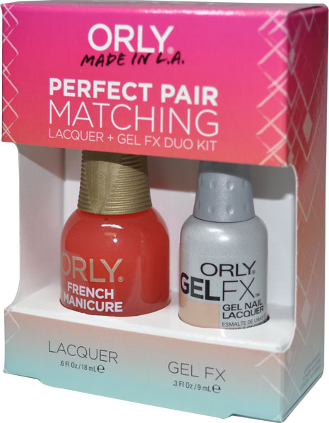 Orly Gel Matching Set #31108 - Bare Rose