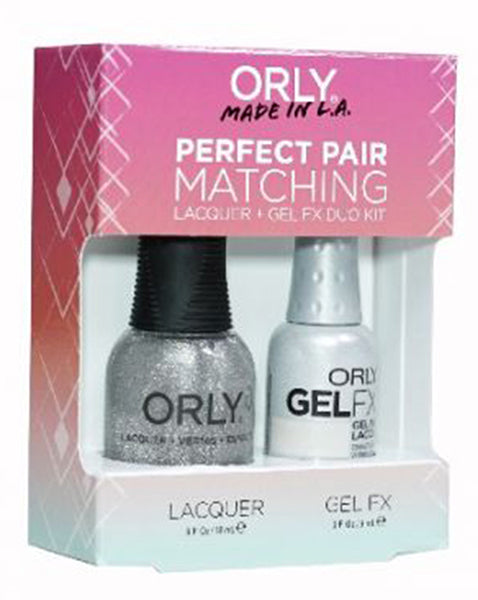 Bộ sản phẩm Orly Gel Matching # 31147 - Prisma Gloss Silver