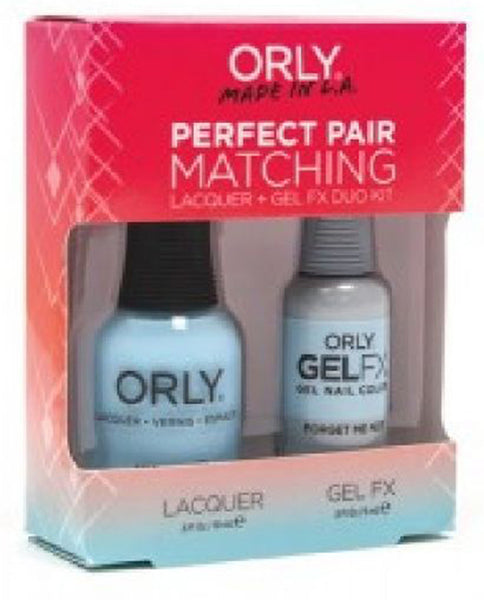 Orly Gel Matching Set #31162 - Forget Me Not