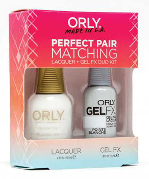 Orly Gel Matching Set #31198 - Pointe Blanche