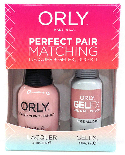 Orly Gel Matching Set #3500008 - Rose All Day