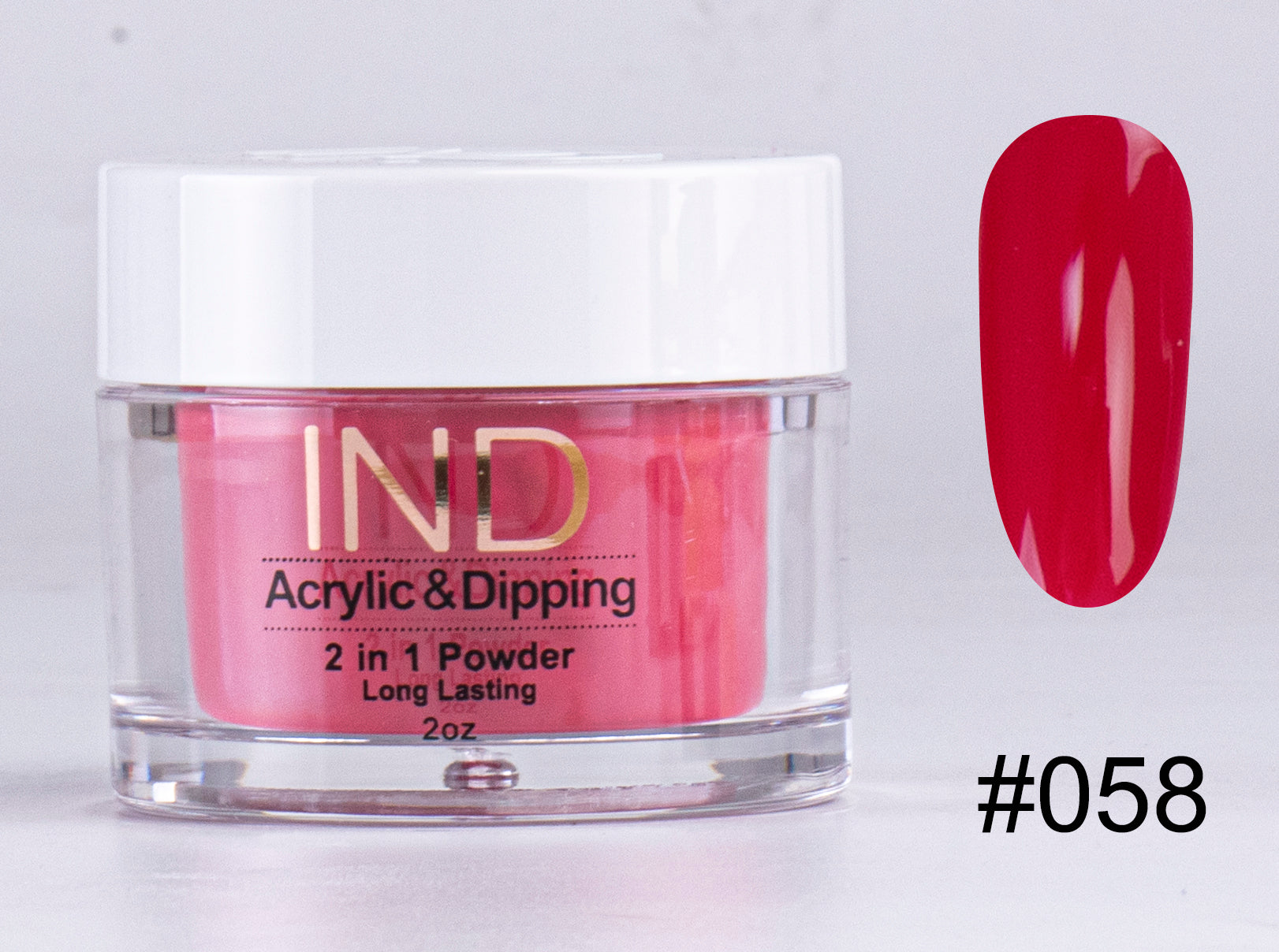 IND Bột Acrylic Nhúng 2 Trong 1 2 Ounces - #58