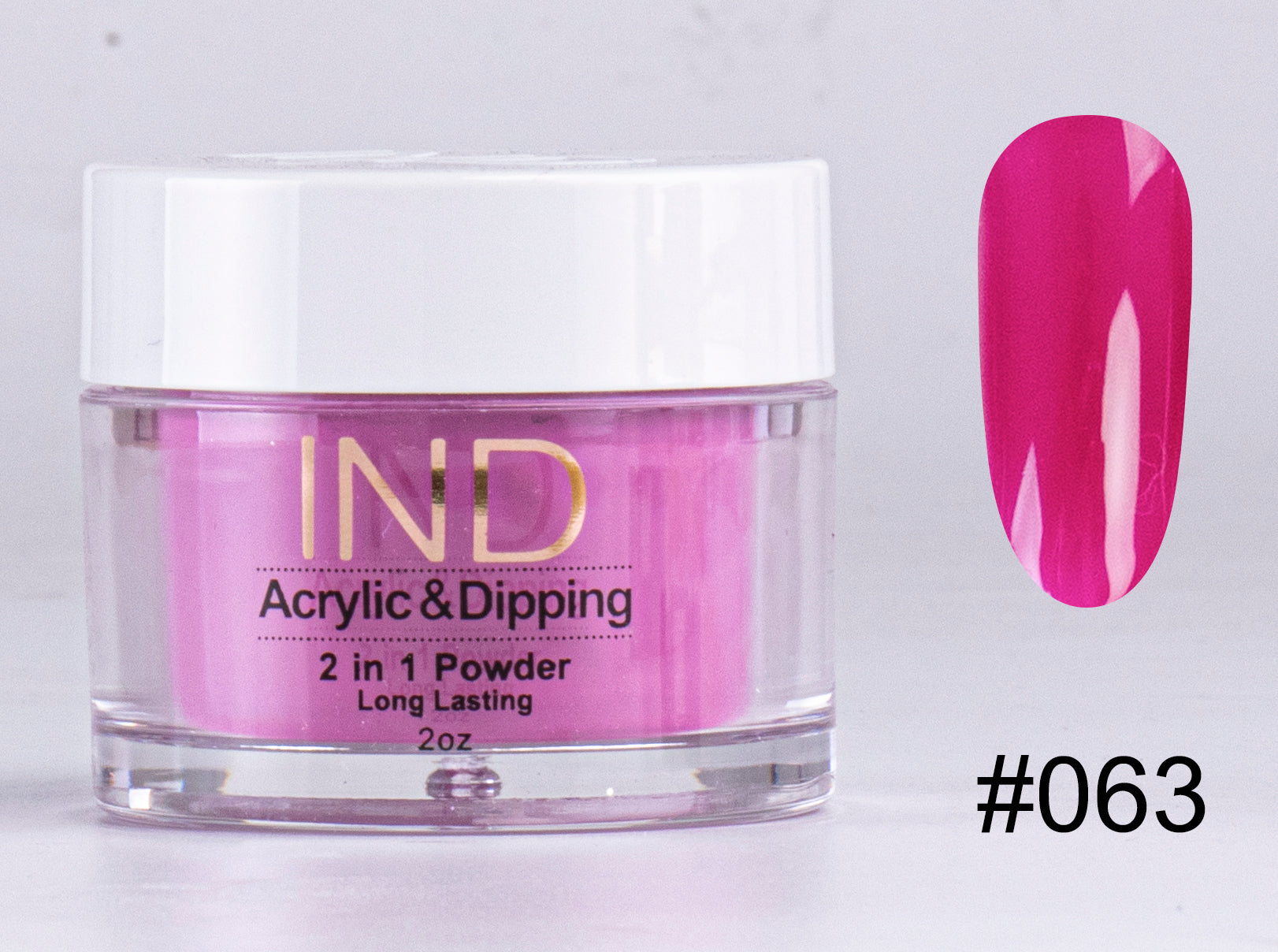 IND Bột Acrylic Nhúng 2 Trong 1 2 Ounces - #63
