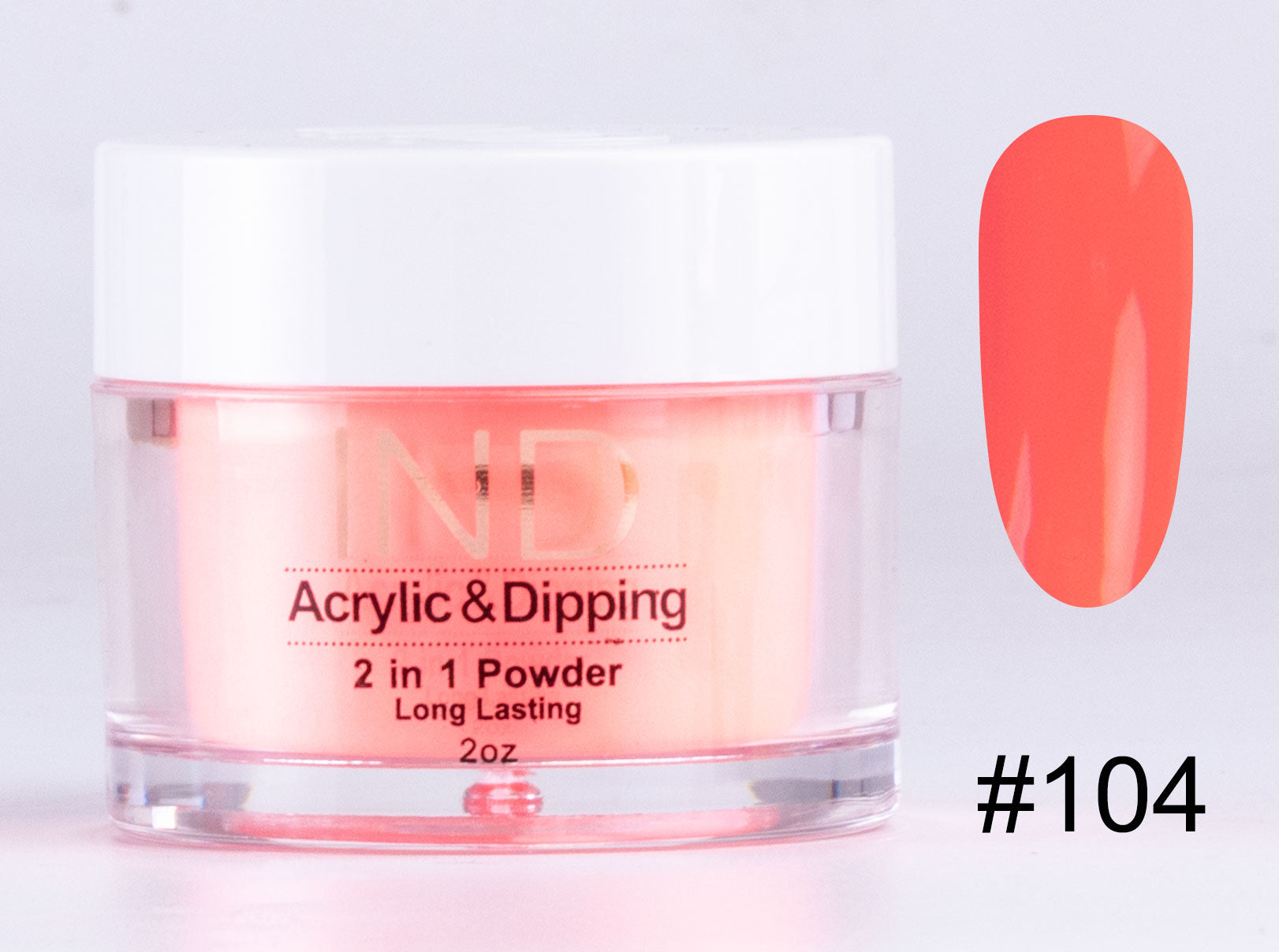 IND Bột Acrylic Nhúng 2 Trong 1 2 Ounces - #104
