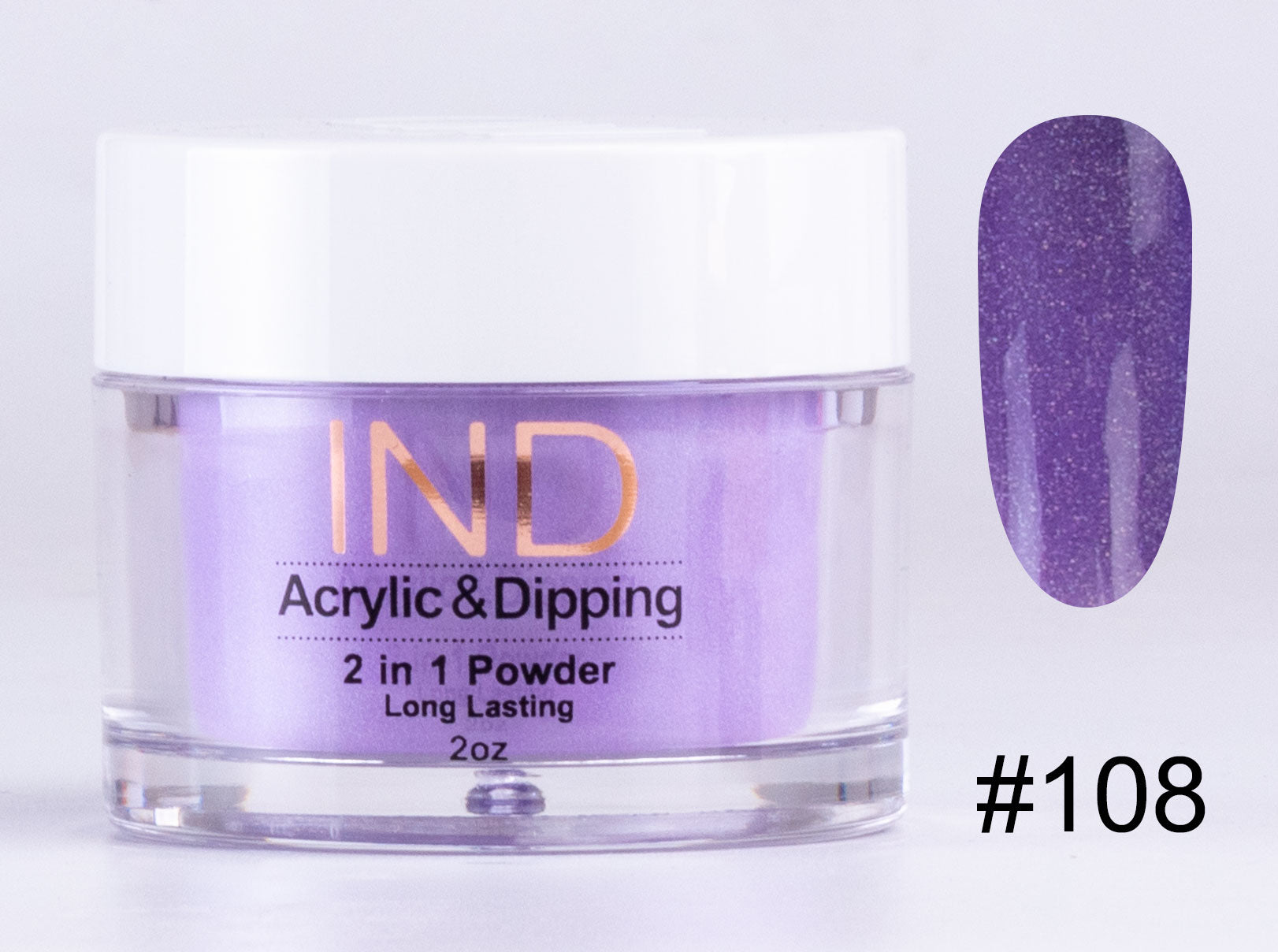 IND Bột Acrylic Nhúng 2 Trong 1 2 Ounces - #108
