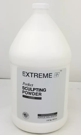 EXTREME+ Bột Tạo Hình Móng Acrylic 92.8 oz (1 Gallon) - Trong Suốt