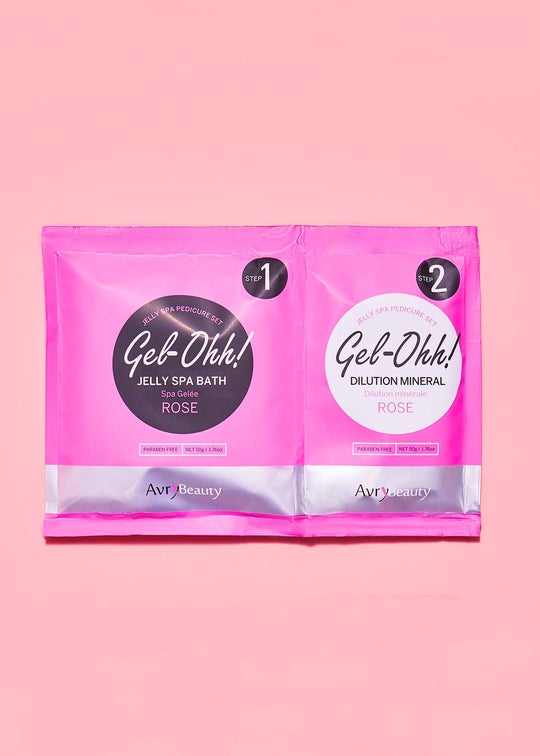 Avry Beauty Gel-Ohh Jelly Spa Bath - Hoa hồng