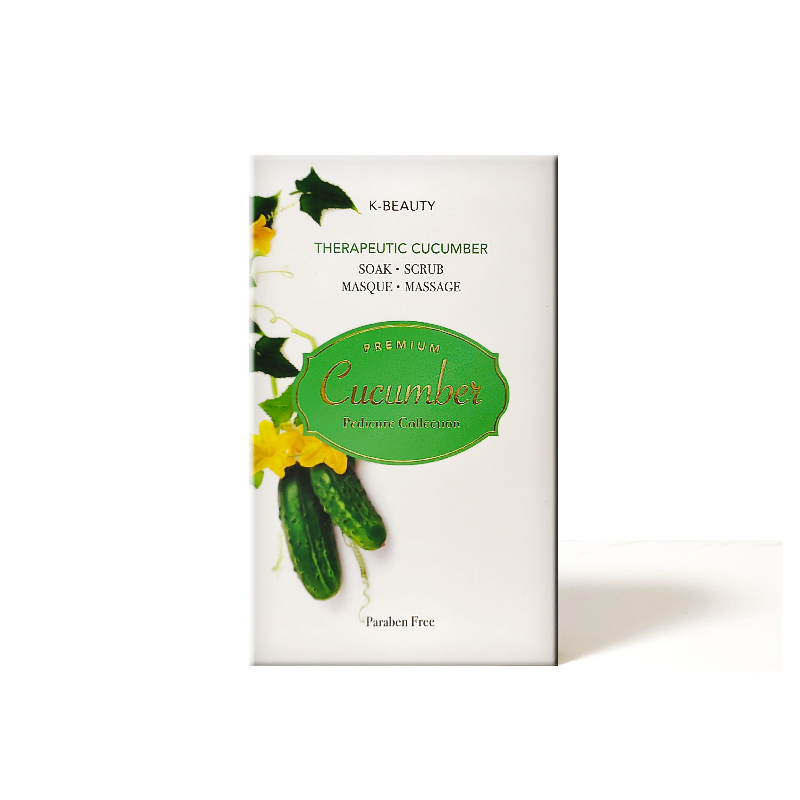 Bộ sản phẩm chăm sóc móng chân Codi K-Beauty Premium Pedicure Collection Deluxe 4 bước - Dưa chuột - Hộp 120