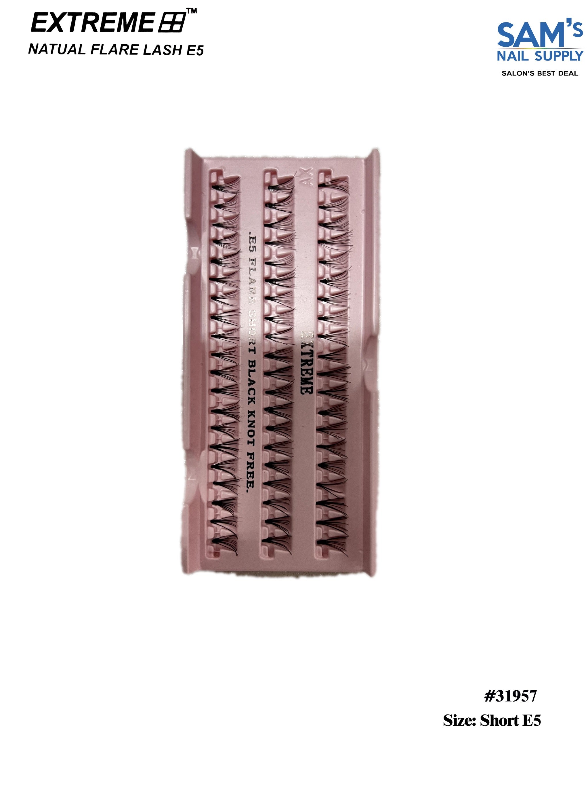 Extreme Natural Flare Lash E5 Ngắn - Hộp