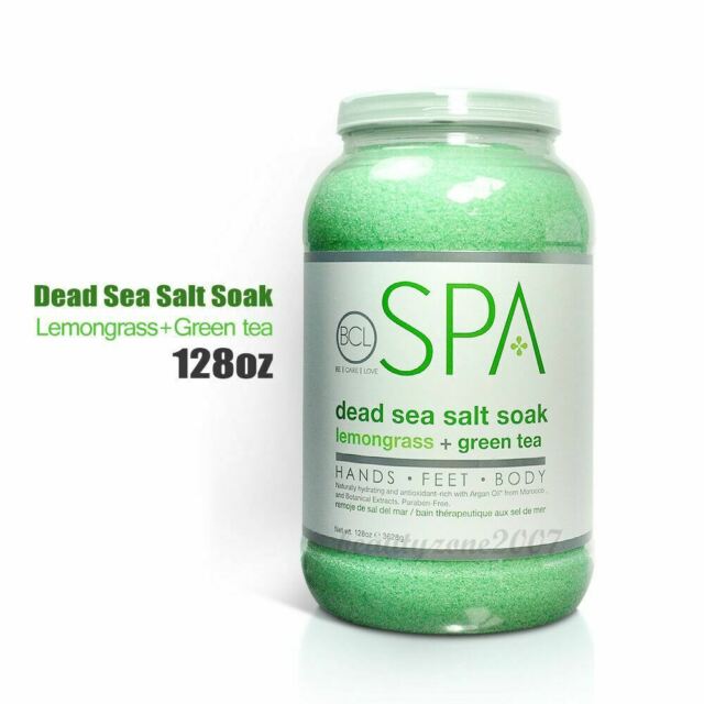 BCL Spa Ngâm Muối Biển Chết Sả & Trà Xanh (128 oz)