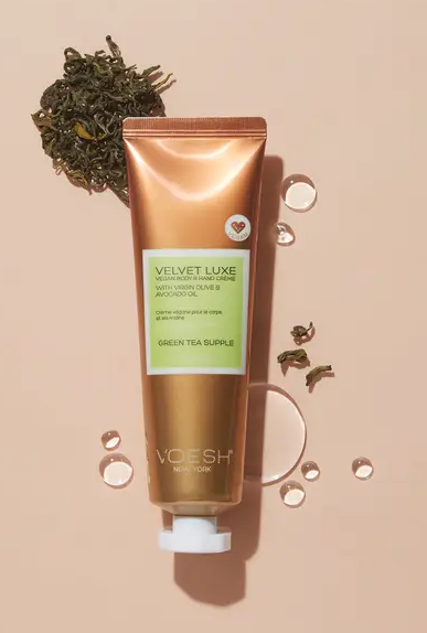 Kem Dưỡng Da Tay & Toàn Thân Voesh - Green Tea Supple 8.5 OZ