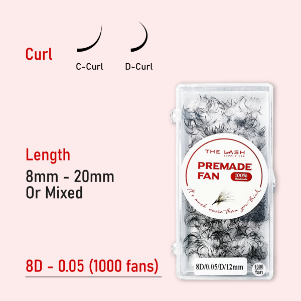 8D 0.05 (1000 quạt - Số lượng lớn) - D - 11mm