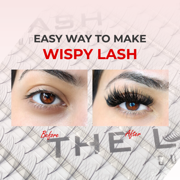 7D Wispy (1000 quạt - Số lượng lớn) - C - 15mm