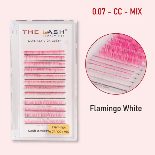 0.07 - Màu mi - CC - Hồng hạc trắng
