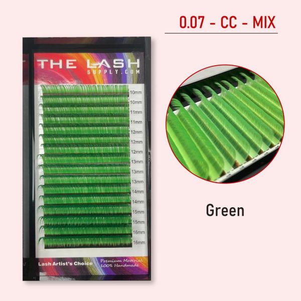 0.07 - Màu mi - CC - Xanh lá