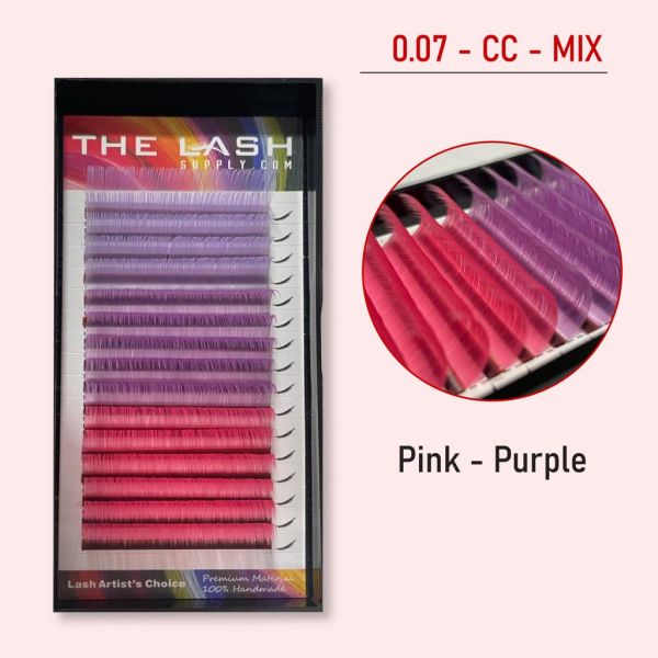 0.07 - Màu mi - CC - Hồng &amp; Tím
