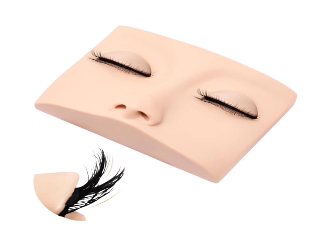 Đầu ma-nơ-canh 3 lớp mi