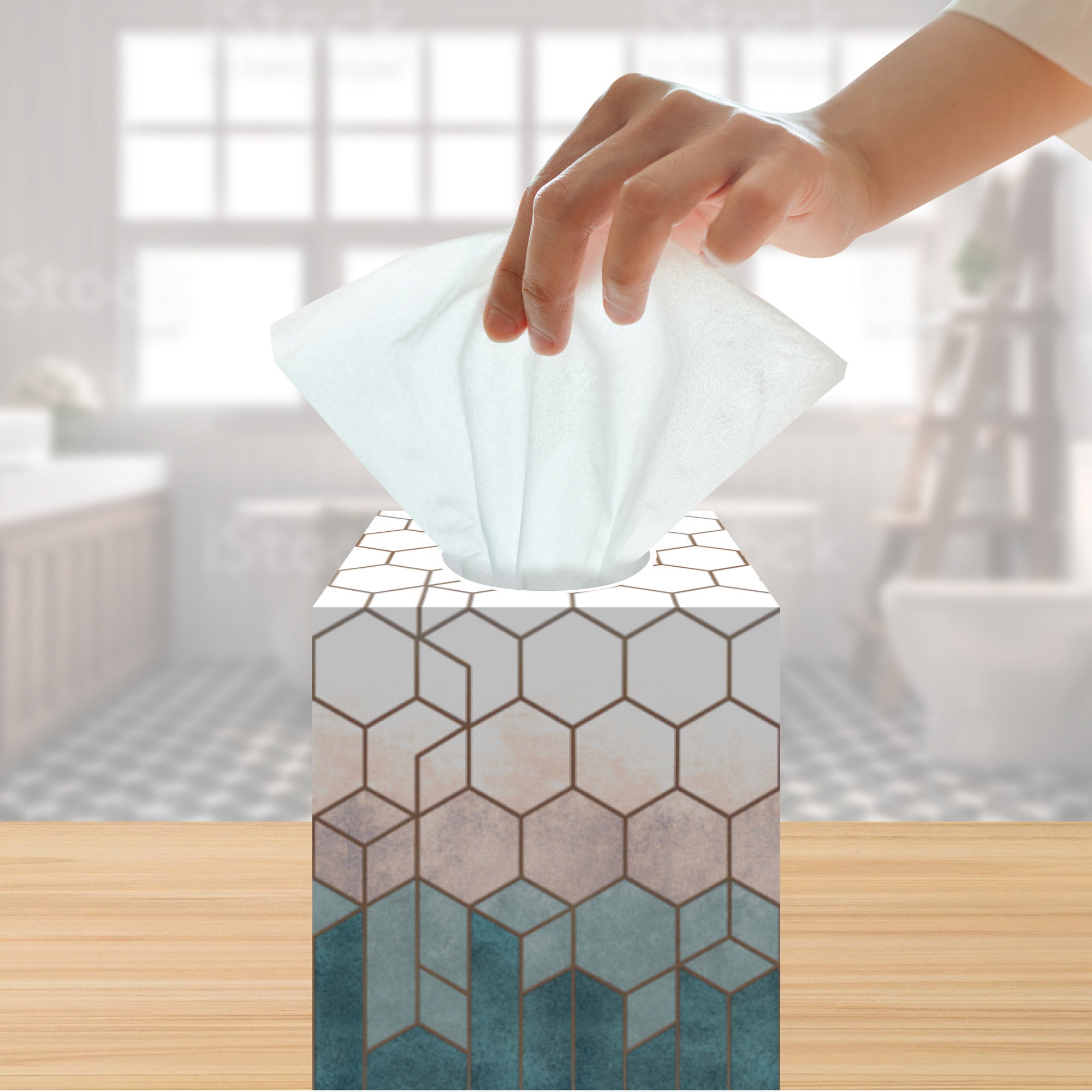 Facial Tissue, 3-Ply, 84-Count, 12-Pack