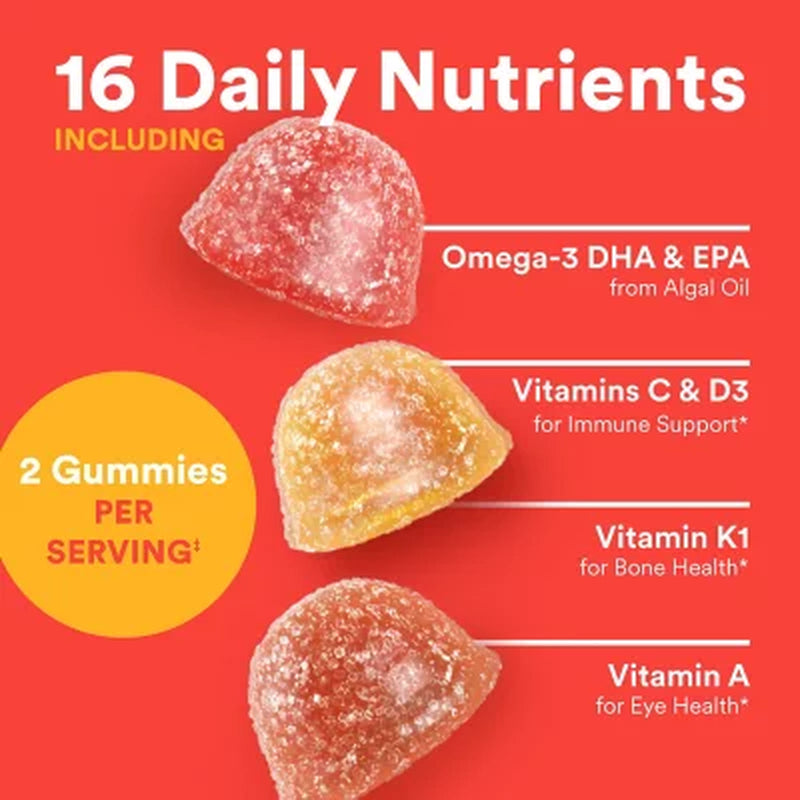 Smartypants Kids Multivitamin and Omega Gummy, 100 Ct.