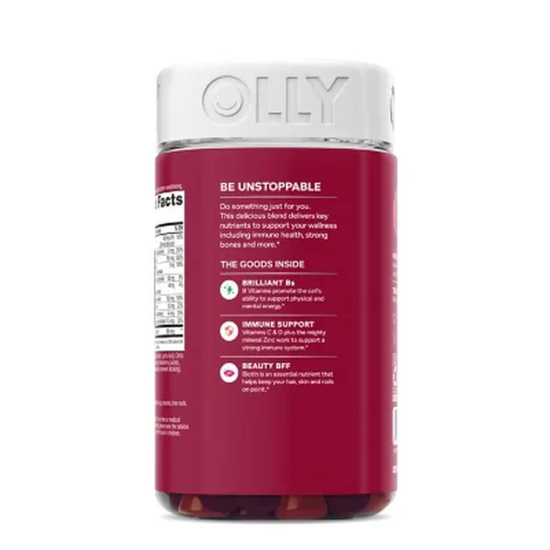 OLLY Women'S Health & Immune Support Multivitamin Gummies, 200 Ct.