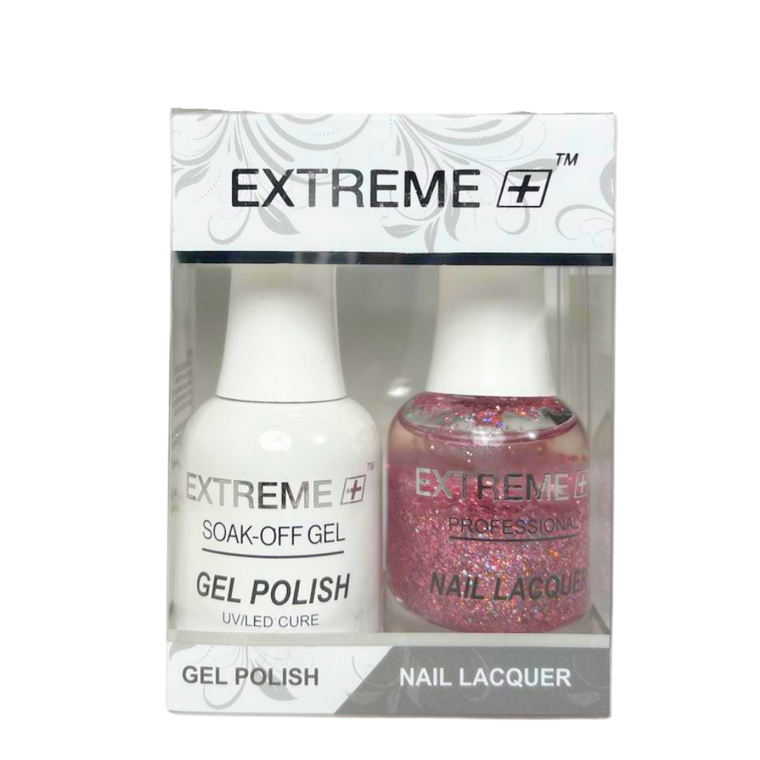 EXTREME+ Holo Chrome Gel Matching Lacquer - #045