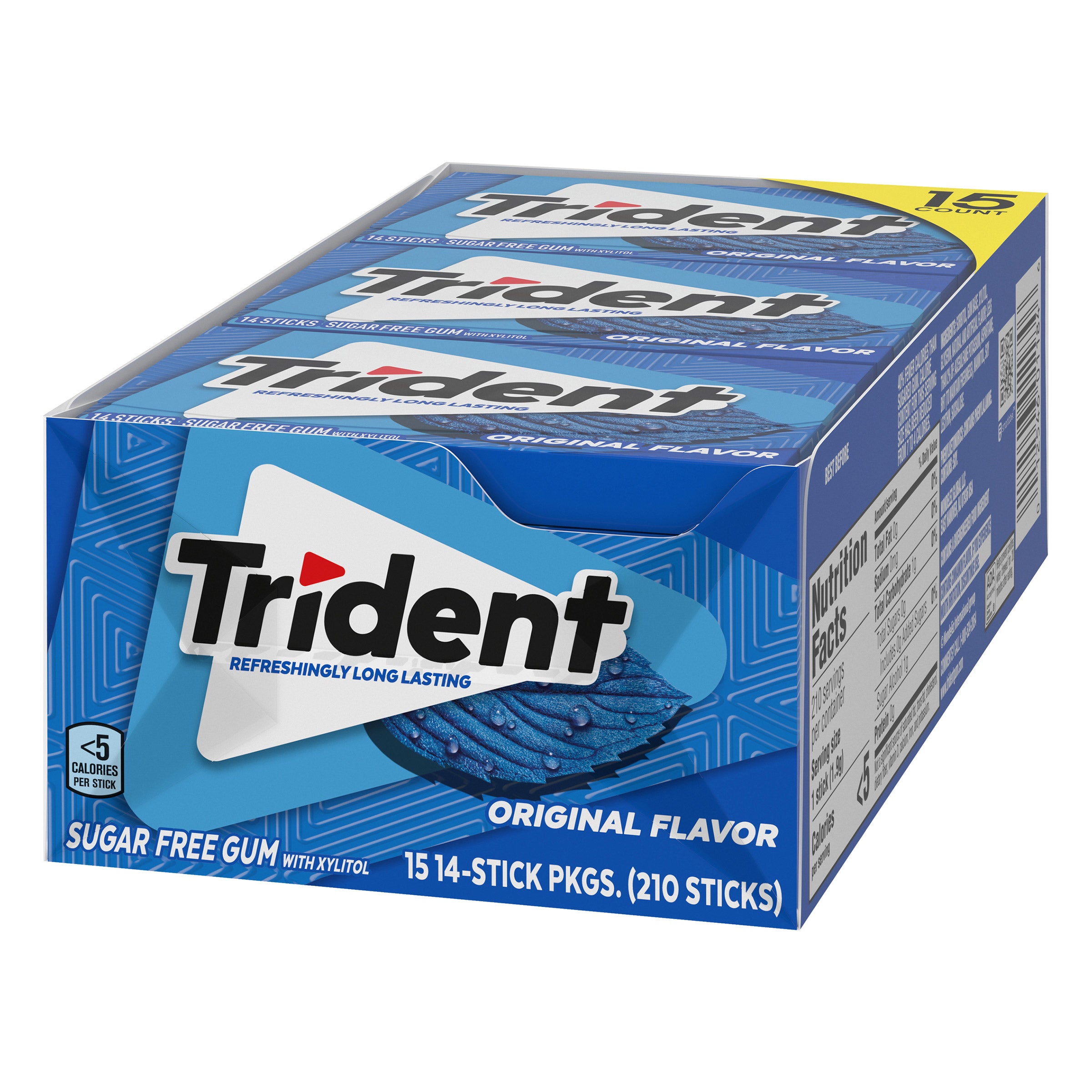 Sugar Free Gum, Original, 14-Count, 15-Pack