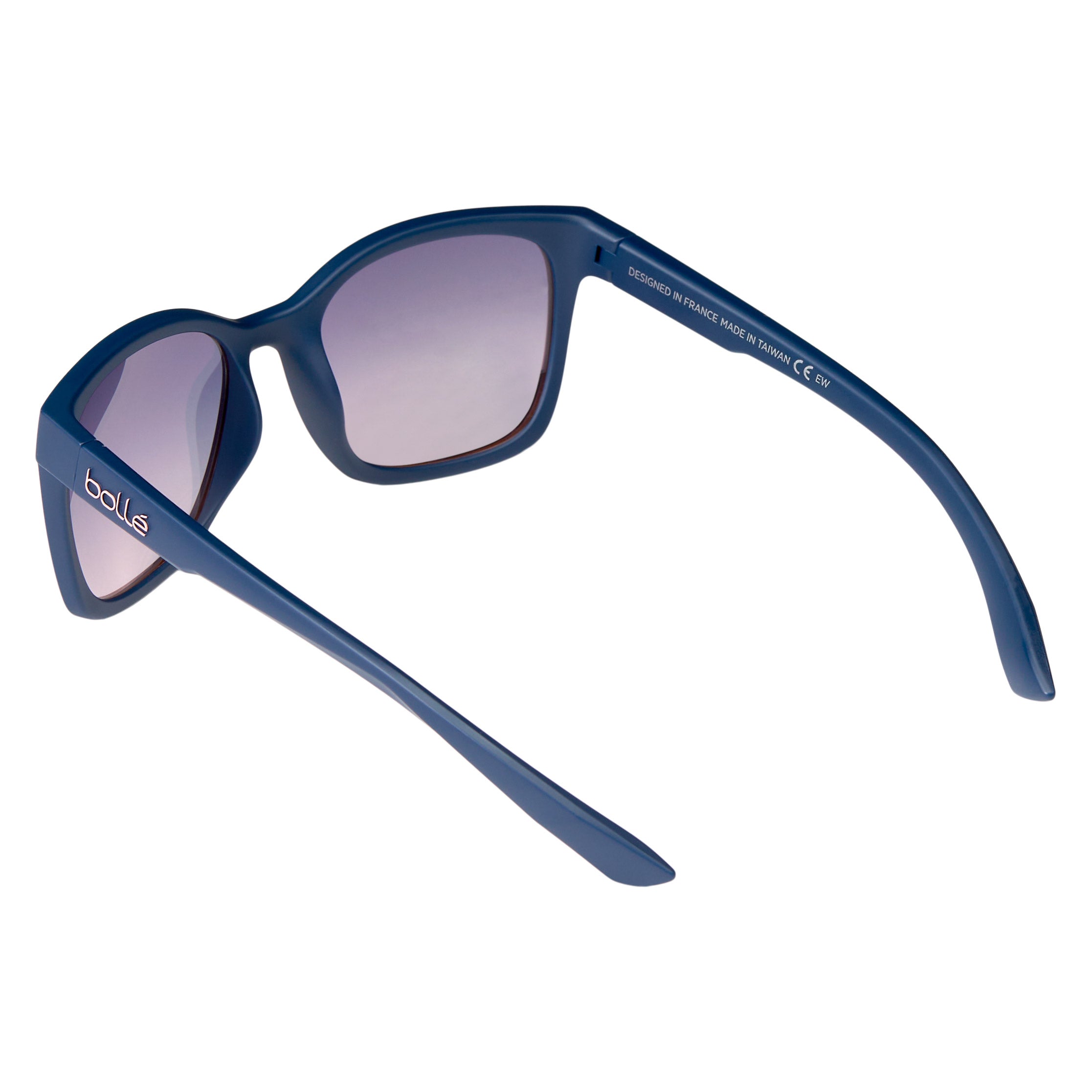 Bolle ADA Matte Blue Gradient Pink Mirror Sunglasses