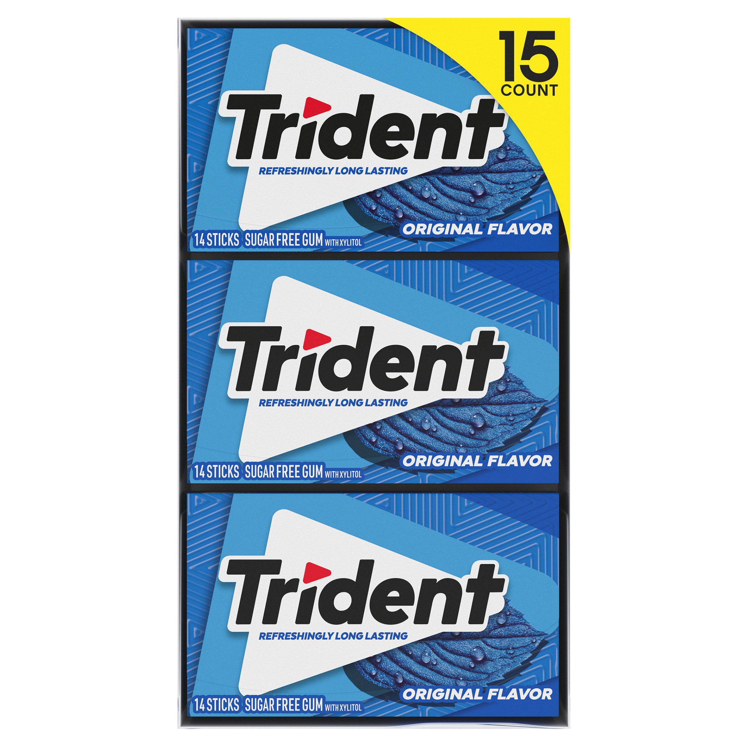 Sugar Free Gum, Original, 14-Count, 15-Pack