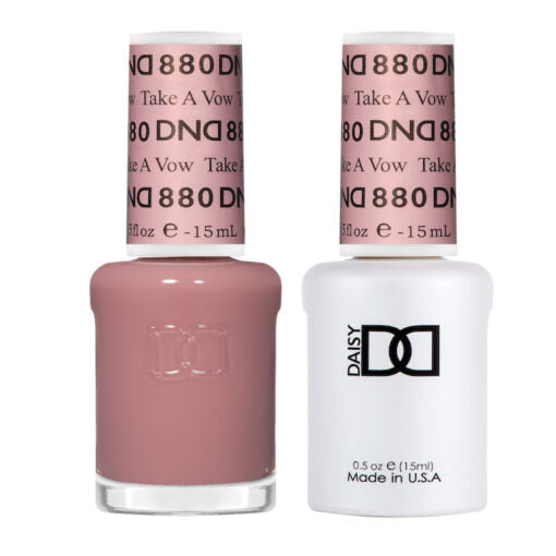 DND - Gel & Lacquer # 880 Take A Vow