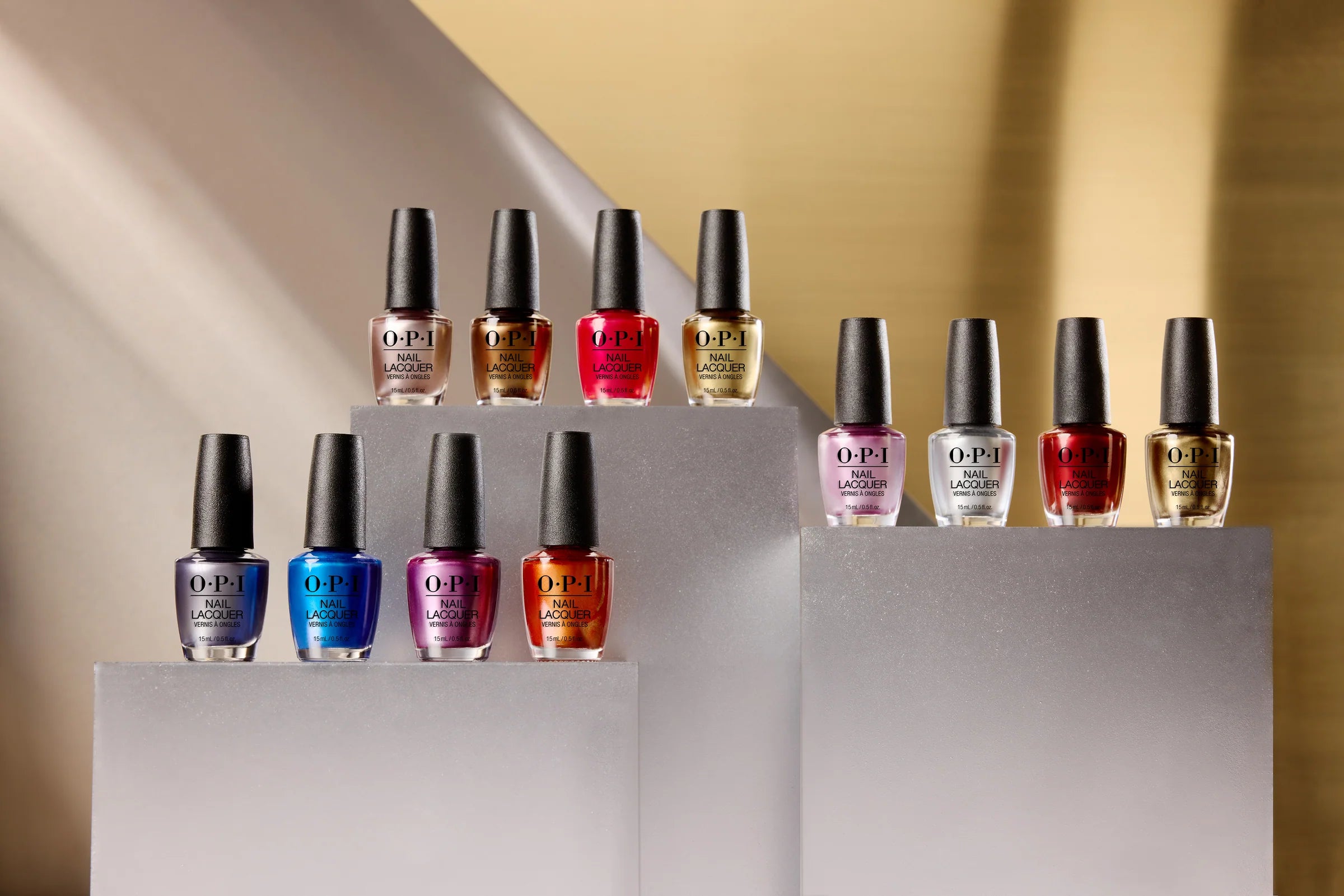 Sơn móng tay OPI Thu 2024 - Bộ sưu tập Metallic Mega Mix 12 màu (Có sẵn vào tháng 8 năm 2024) 